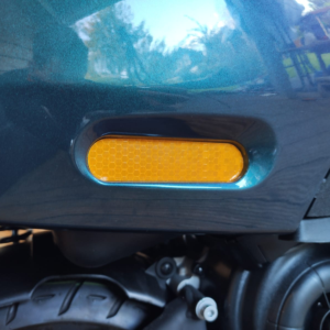 Reflectoren voor Piaggio Zip geel oranje