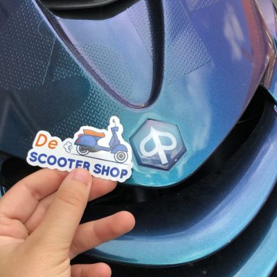 kameleon logo kappenset piaggio zip sp mat glans